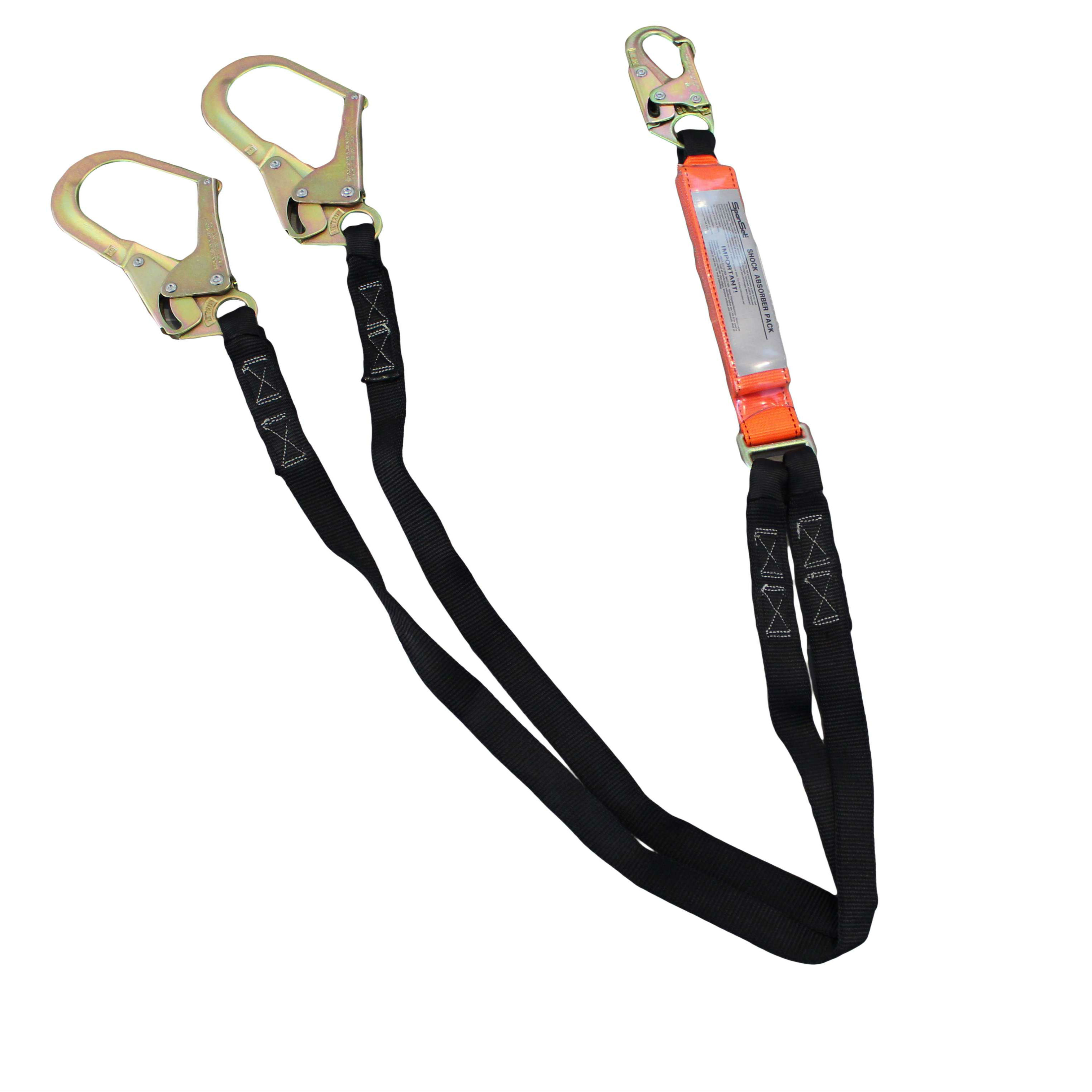 6 FT Double Tie Off w/ Rebar Hooks – Mobile Industrial Safety Supplies